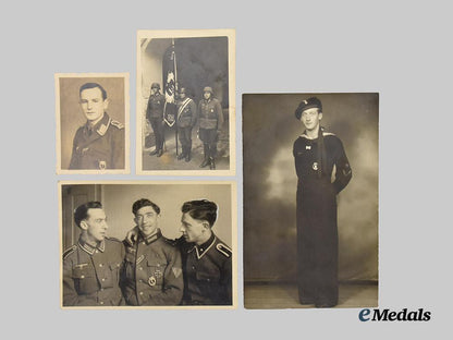 germany,_wehrmacht._a_mixed_lot_of_wartime_photos_of_decorated_combatants___m_n_c9150