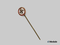 Germany, NSDAP. An Early Supporter’s Stick Pin