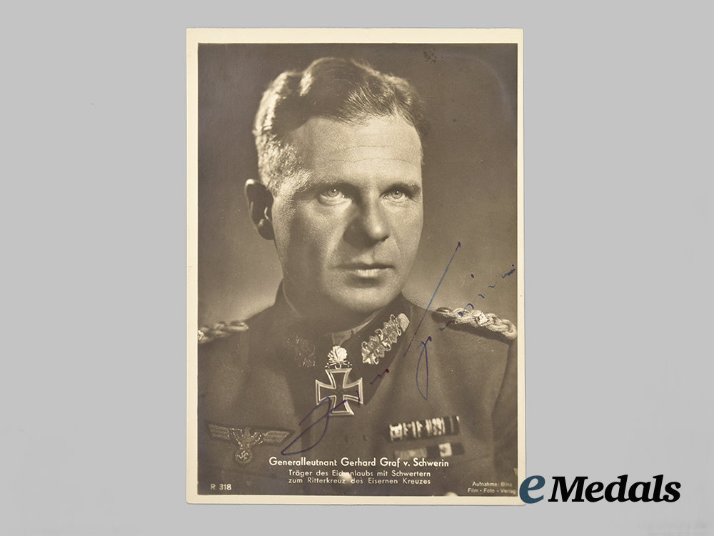 germany,_wehrmachr._a_signed_postcard_of_general_der_panzertruppe_gerhard_graf_von_schwerin___m_n_c9239