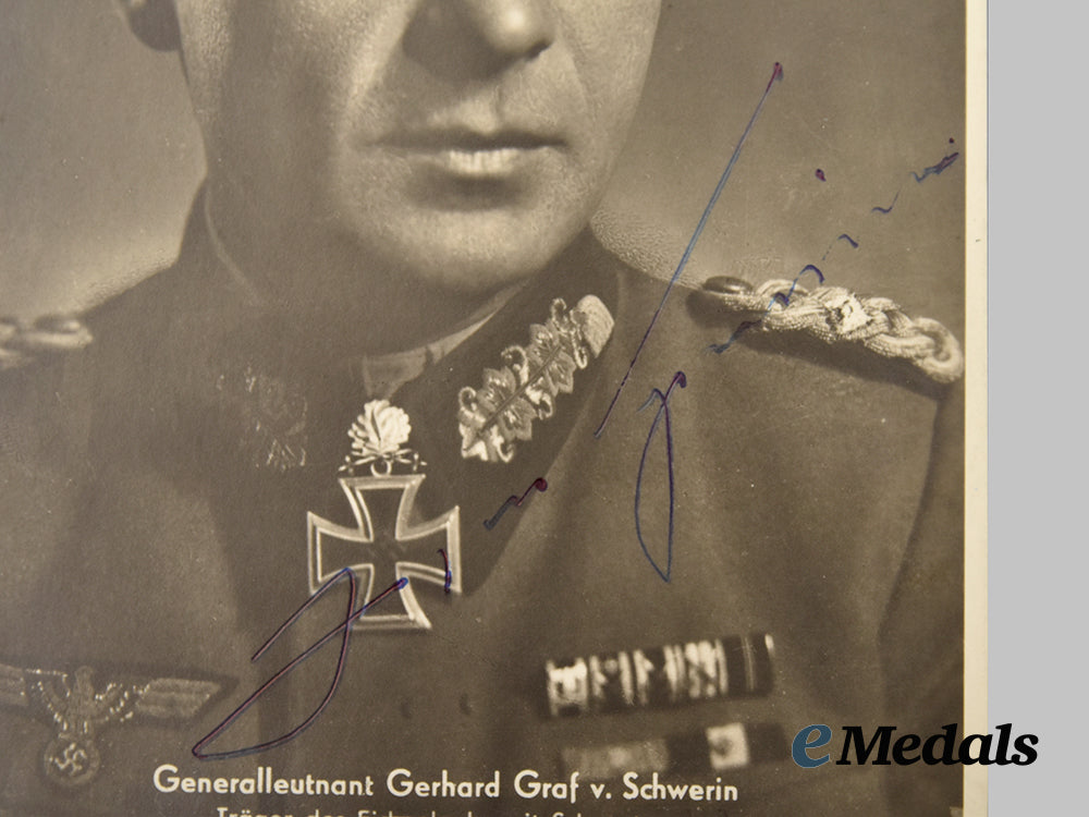 germany,_wehrmachr._a_signed_postcard_of_general_der_panzertruppe_gerhard_graf_von_schwerin___m_n_c9241