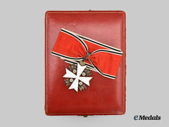 Germany, Third Reich. An Order of the German Eagle, III Class Cross with Case, by Gebrüder Godet