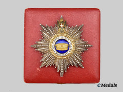 Italy, Kingdom. An Order of the Crown of Italy, Grand Cross Star