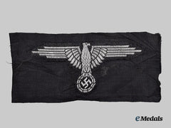 Germany, SS. A Mint Waffen-SS Officer’s Sleeve Eagle, BeVo Pattern