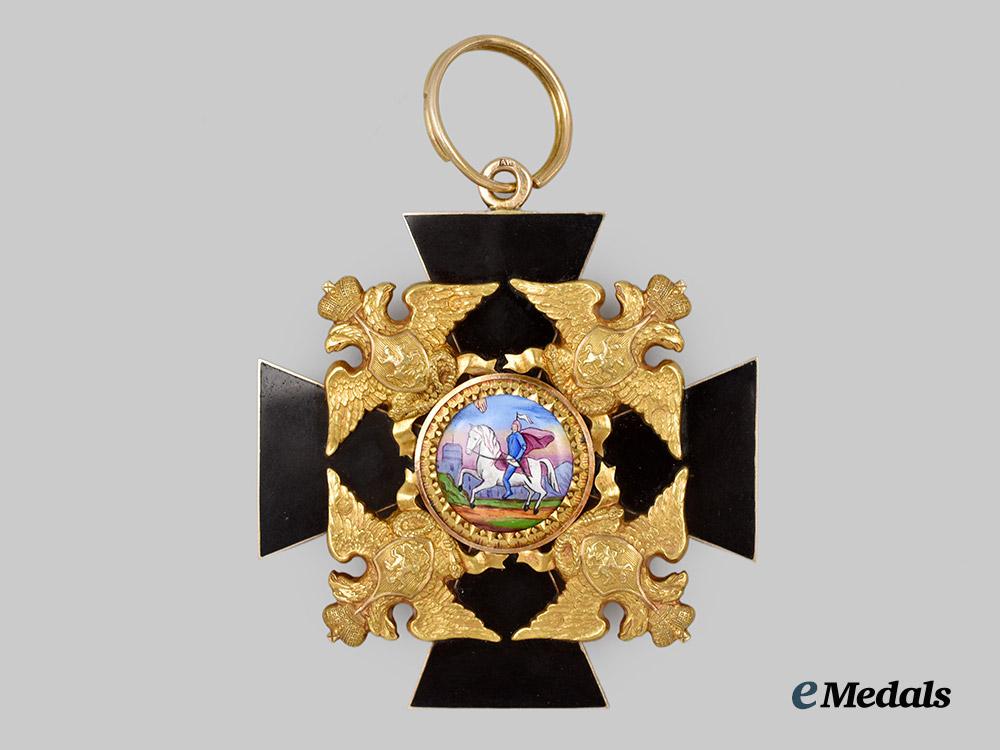 russia,_imperial._an_early_and_rare_order_of_saint_alexander_nevsky,_cross_in_gold,_by_august_wendt,1841___m_n_c9374