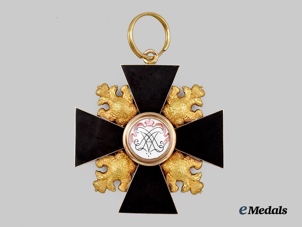 russia,_imperial._an_early_and_rare_order_of_saint_alexander_nevsky,_cross_in_gold,_by_august_wendt,1841___m_n_c9377