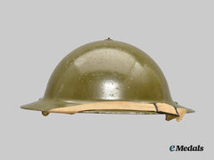 Canada, Dominion. A Mark II Brodie Steel Helmet, Type II, by the Canadian Motor Lamp Co.,  c. 1942