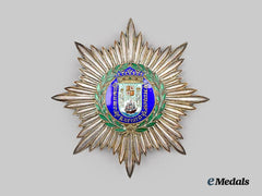 Spain, Fascist State. A Breast Star Of Institute Of Hispanic Culture, c.1950