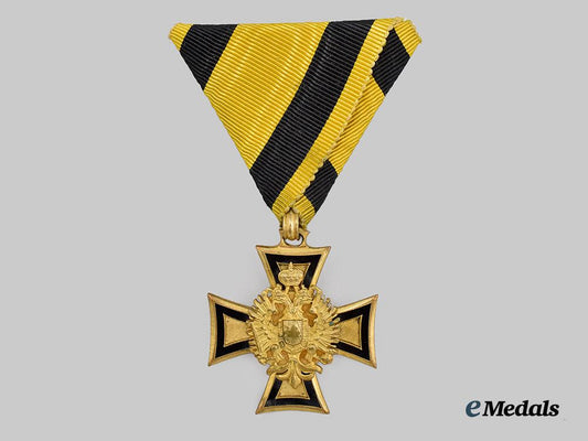 austria,_imperial._a_military_long_service_decoration,_i_i_class_for_officers___m_n_c9611