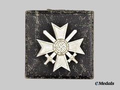 Germany, Wehrmacht. A War Merit Cross, I Class with Swords and Case, by Julius Bauer & Söhne