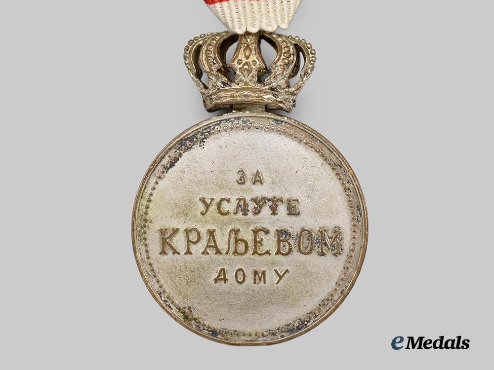 serbia,_kingdom._a_royal_household_medal,_i_class___m_n_c9648