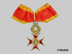 Vatican, Papal State. An Order of St. Gregory the Great, II. Class Knight Commander for Civil Merit, c. 1930