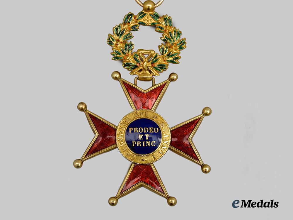 vatican,_papal_state._a_cased_order_of_st._gregory_the_great,_i_i._class_knight_commander_for_civil_merit,_c.1930___m_n_c9898