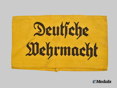 Germany, Wehrmacht. An Civilian Auxiliary Armband