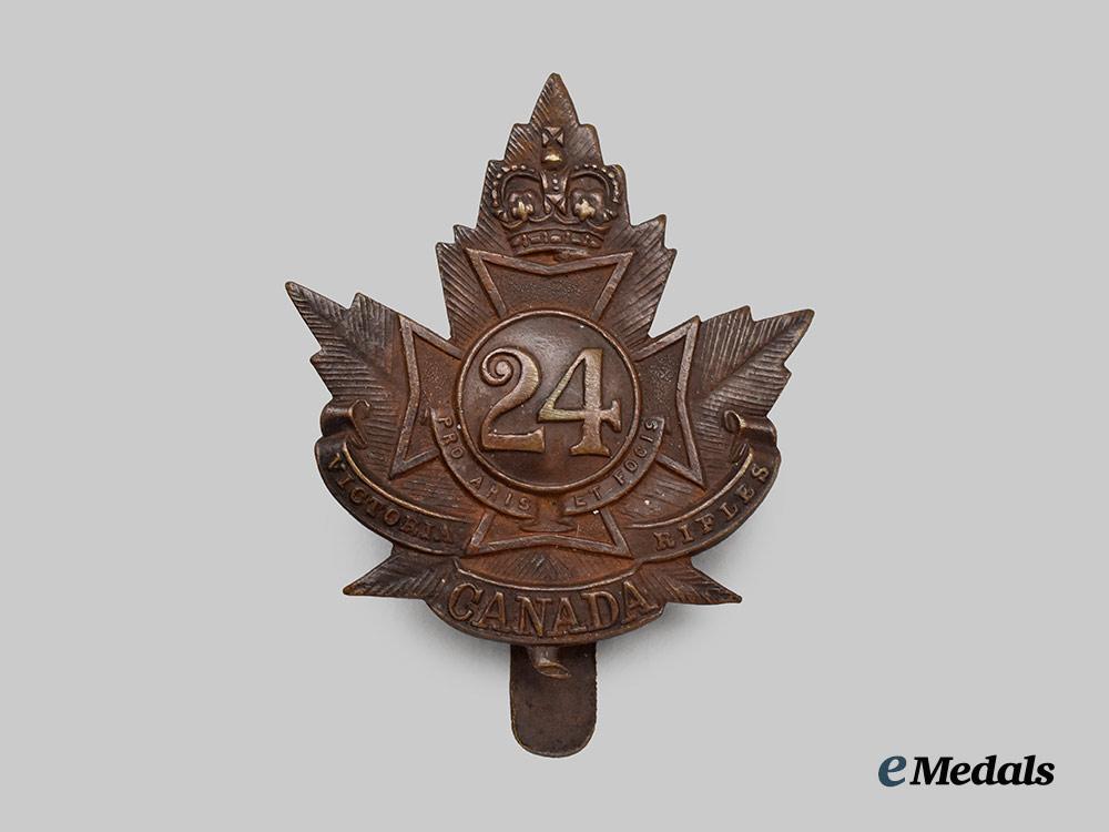 canada,_c_e_f._a24th_infantry_battalion"_victoria_rifles"_cap_badge___m_n_c9916