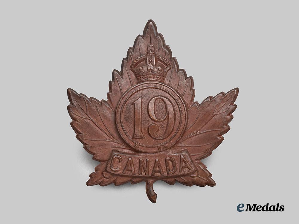 canada,_c_e_f._a19th_infantry_battalion_cap_badge,_type_i_i___m_n_c9930