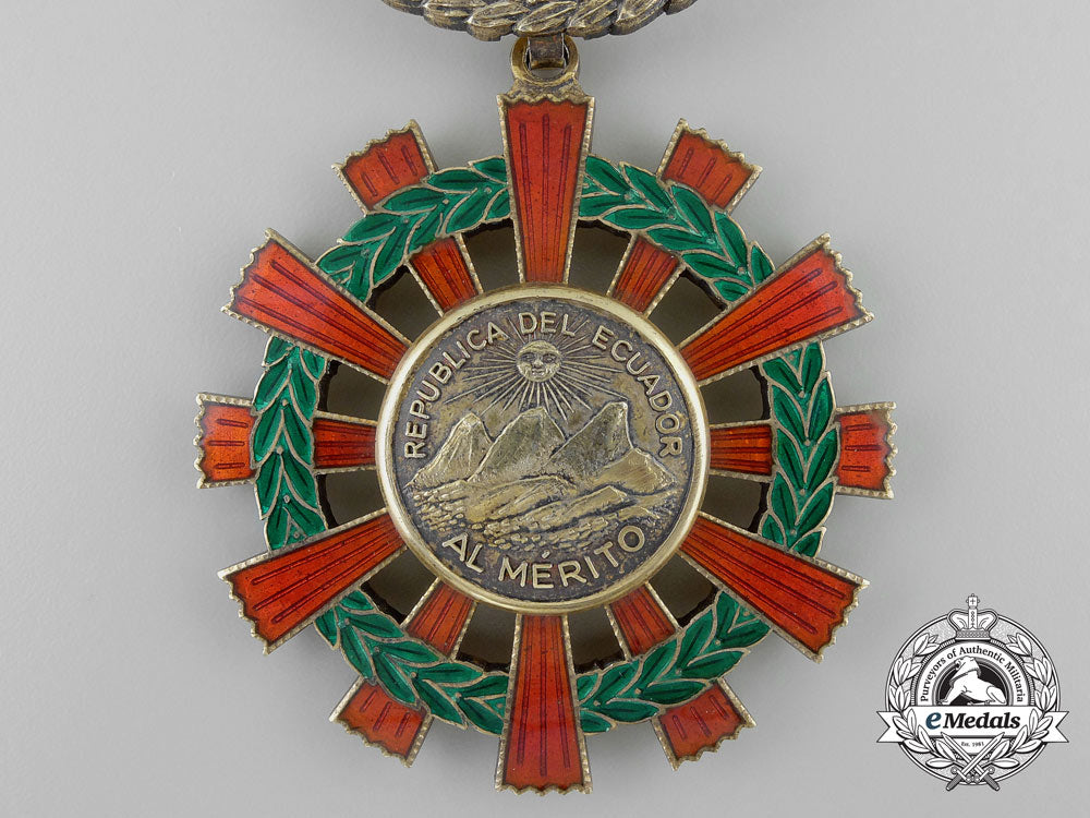 ecuador._an_order_of_merit,_third_class_commander's_cross,_c.1930_a_1365