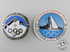 Two 1936 Berlin Olympic Games Related Items