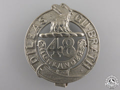 A 48Th Highlanders Battalion Glengarry Badge