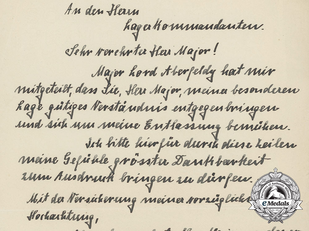 a_letter_by_generalmajor_alexander_von_pfuhlstein_written_while_at_trent_park_a_5431