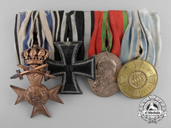 A First War Bavarian Long Service Medal Bar