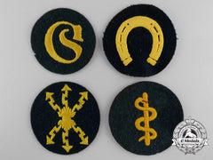 Four Army (Heer) Trade And Proficiency Badges