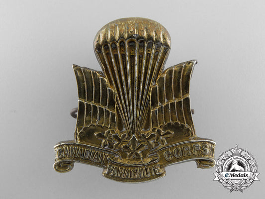 a_rare_field_made_second_war_canadian_parachute_corps_cap_badge_a_7925