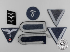 A Lot Of Luftwaffe Cloth Insignia