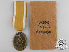 A Mint West Wall Medal With Packet By Julius Maurer