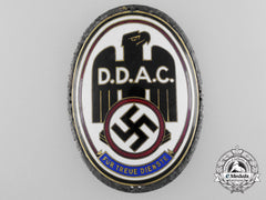 A German Automobile Club Faithful Service Vehicle Badge