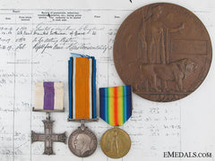 Canada, CEF. A Casualty Military Cross Group For 1916 Action