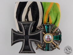 A Fine First War Order Of Zahringer Lion Medal Pair
