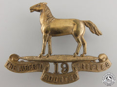 A First War Canadian Light Horse; 19Th Alberta Dragoons Cap Badge