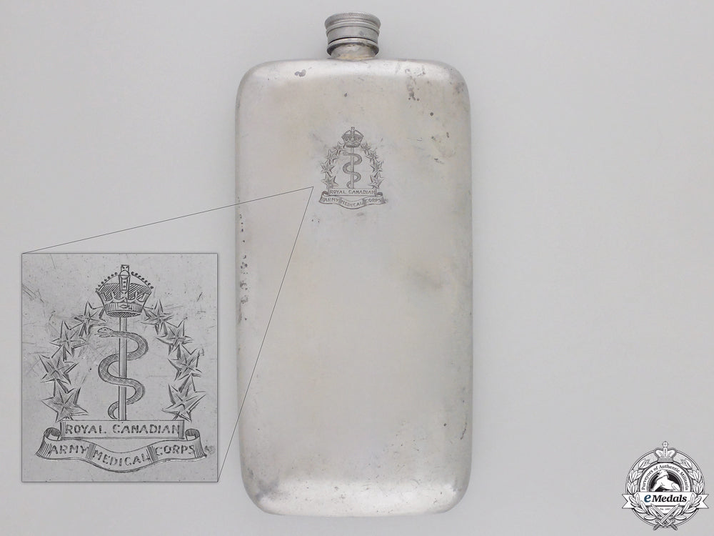 a_flask_named_to_nursing_sister_e.ross;_royal_canadian_army_medical_corpsconsign#4_a_flask_named_to_5584175b0df44