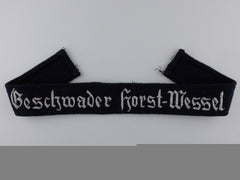 A Geschwader Horst Wessel Cufftitle; Officers Version