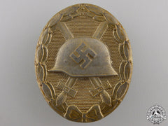 A Gold Grade Wound Badge