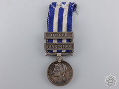 A Miniature 1882 Egypt Medal For Tofrek