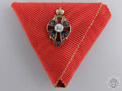 A Miniature Austrian Order Of Franz Joseph