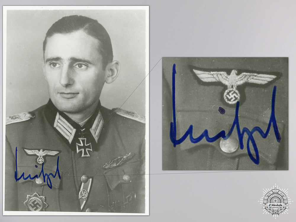 a_post_war_signed_photograph_of_knight's_cross_recipient;_helmut_meitzel_a_post_war_signe_54a705eca0689