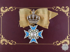 Bavaria, Kingdom. A Rare Order Of Theresa In Gold And Diamonds, Awarded To A German Reigning Queen