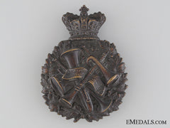 A Rare Victorian Bandsman Cap Badge