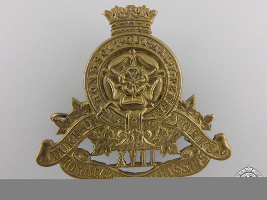 a_second_war17_th_duke_of_york's_royal_canadian_hussars_cap_badge_a_second_war_17t_5553605727823