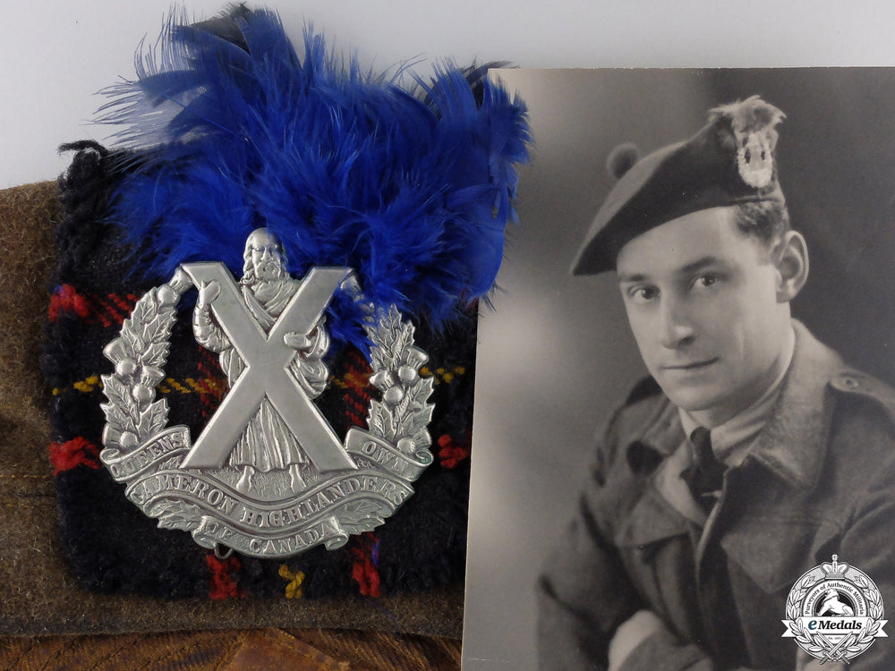 a_second_war_queen's_own_cameron_highlanders_of_canada_beret_consignment#16_a_second_war_que_553a583e178b8