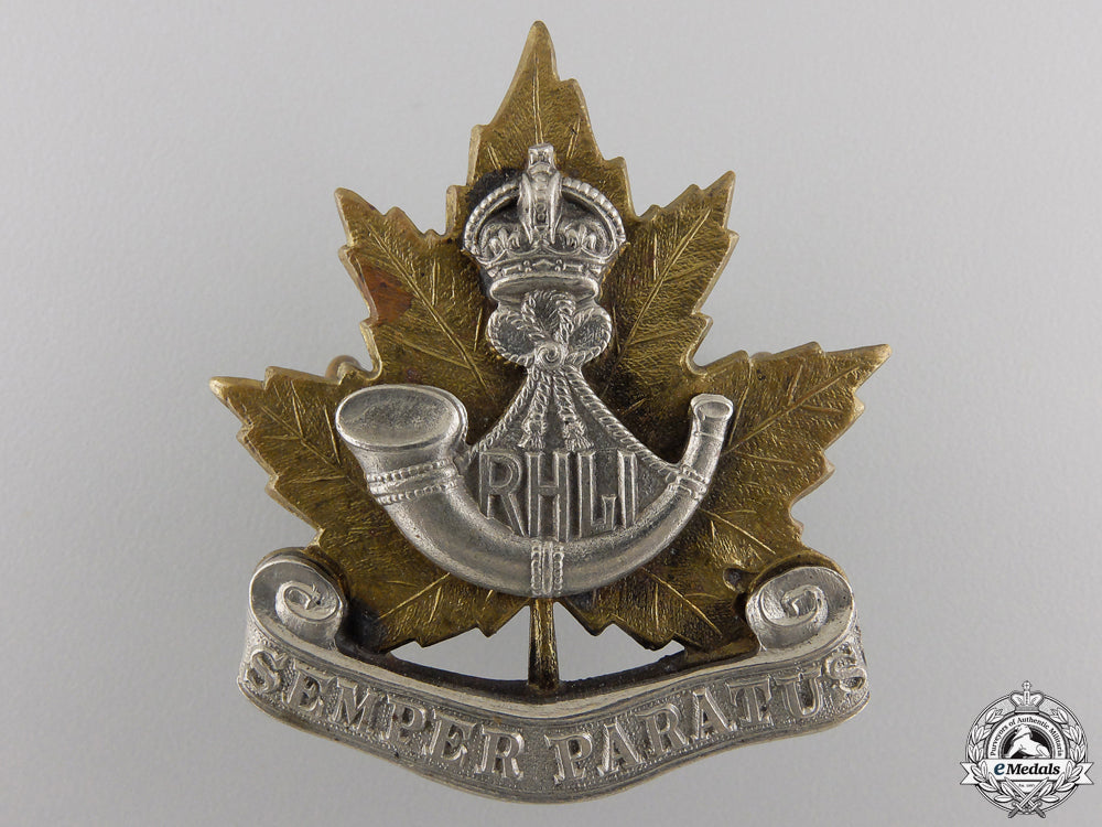 a_second_war_royal_hamilton_light_infantry_cap_badge_a_second_war_roy_5554cf0f40367