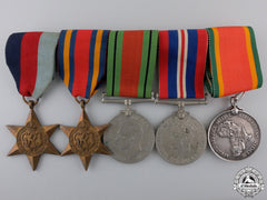 A Second War South African Medal Group