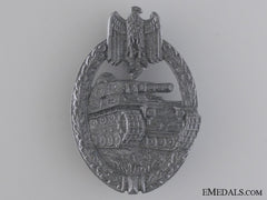 A Silver Grade Tank Badge By Friedrich Linden, Lüdenscheid