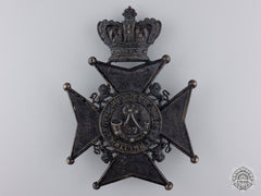 A Victorian 37Th Haldimand Battalion Helmet Plate