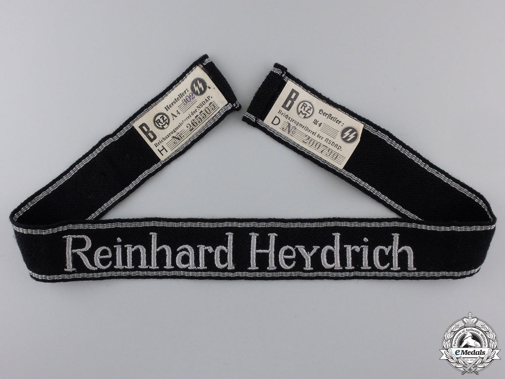 a_waffen_ss_reinhard_heydrich_cufftitle;6_th_mountain_divison_a_waffen_ss_rein_55157a455e46a