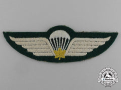 A Scarce Canadian Paratrooper Wing Worn By The Special Service Force And The Soe