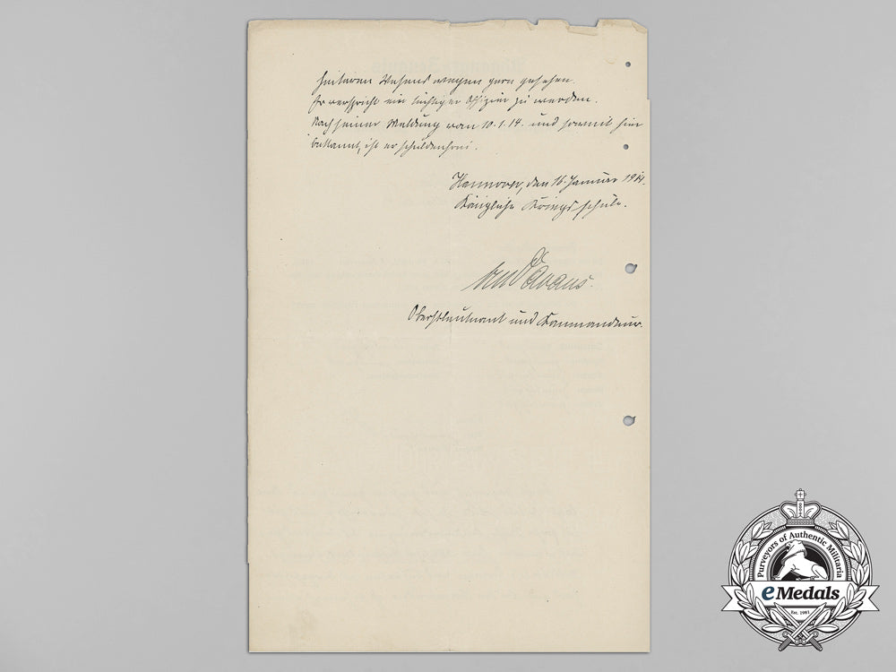 prussia,_imperial._a_group_of_early_career_documents_to_colonel_hans_ludwig_müller_aa_3899_1