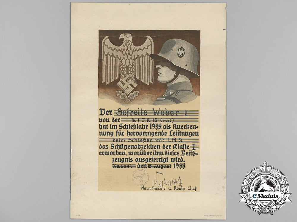 two_award_documents_to_heinrich_weber;_rad&_shooting_badge1_st_class_aa_4160